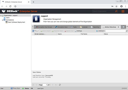 ESET Encryption - Chiffrement de postes