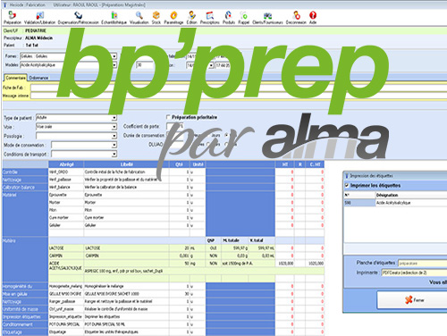 BP'Prep pour les pharmacies hospitalières